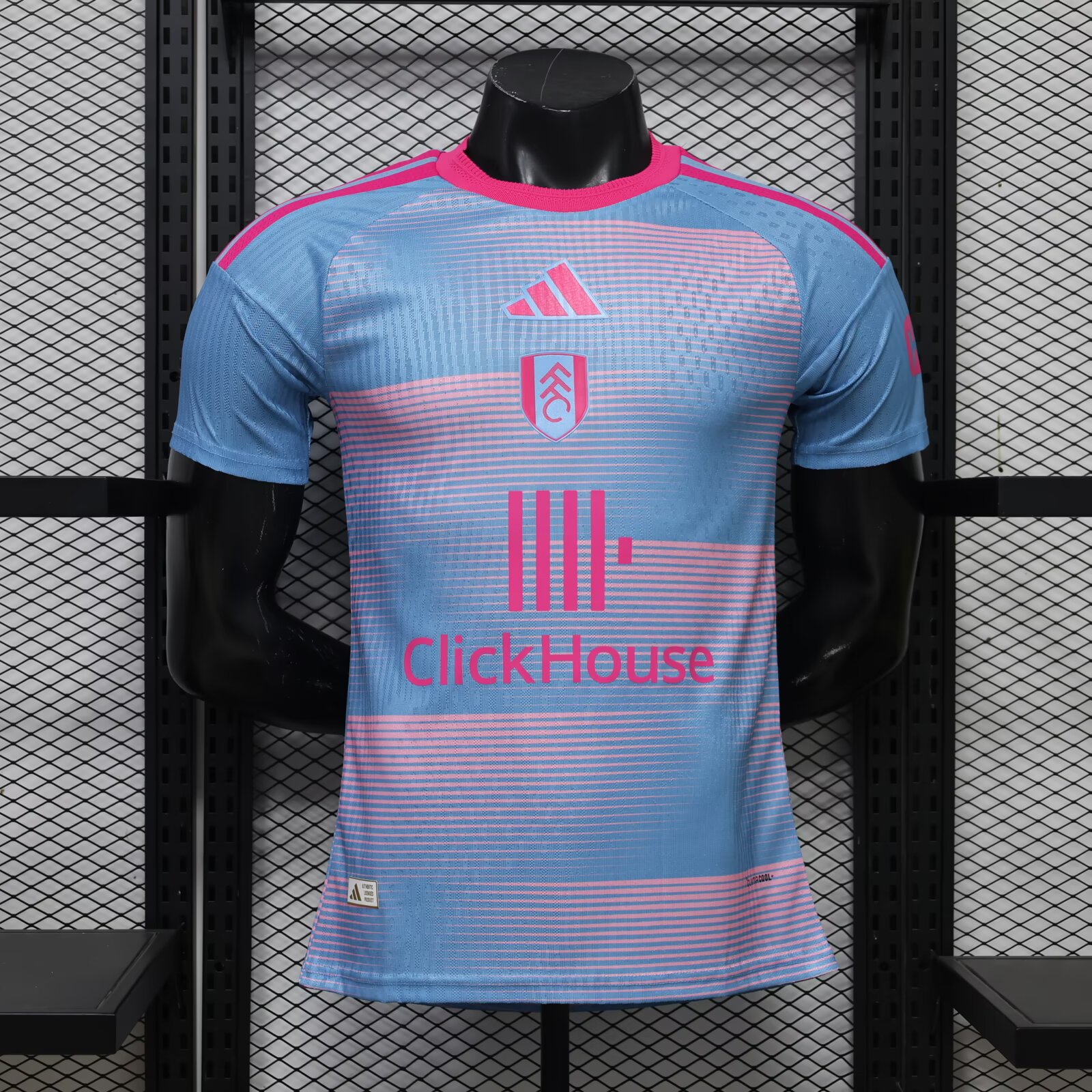 AAA Quality Fulham 26/27 Third Blue/Pink Soccer Jersey(Player)